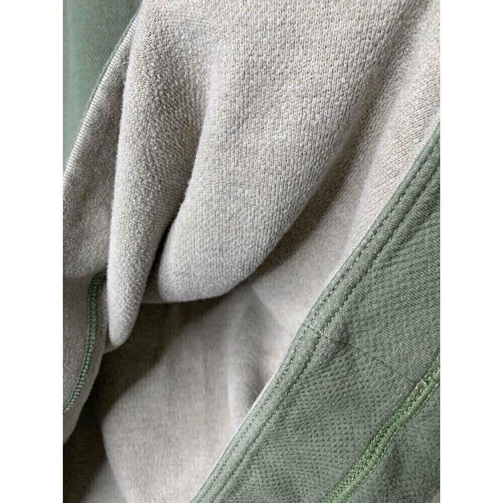 Tommy Bahama Sweater Mens XL Green Tan Reversible Pullover Long Sleeve Sweater - Picture 6 of 9